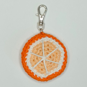 Porte-clés Tranche Orange